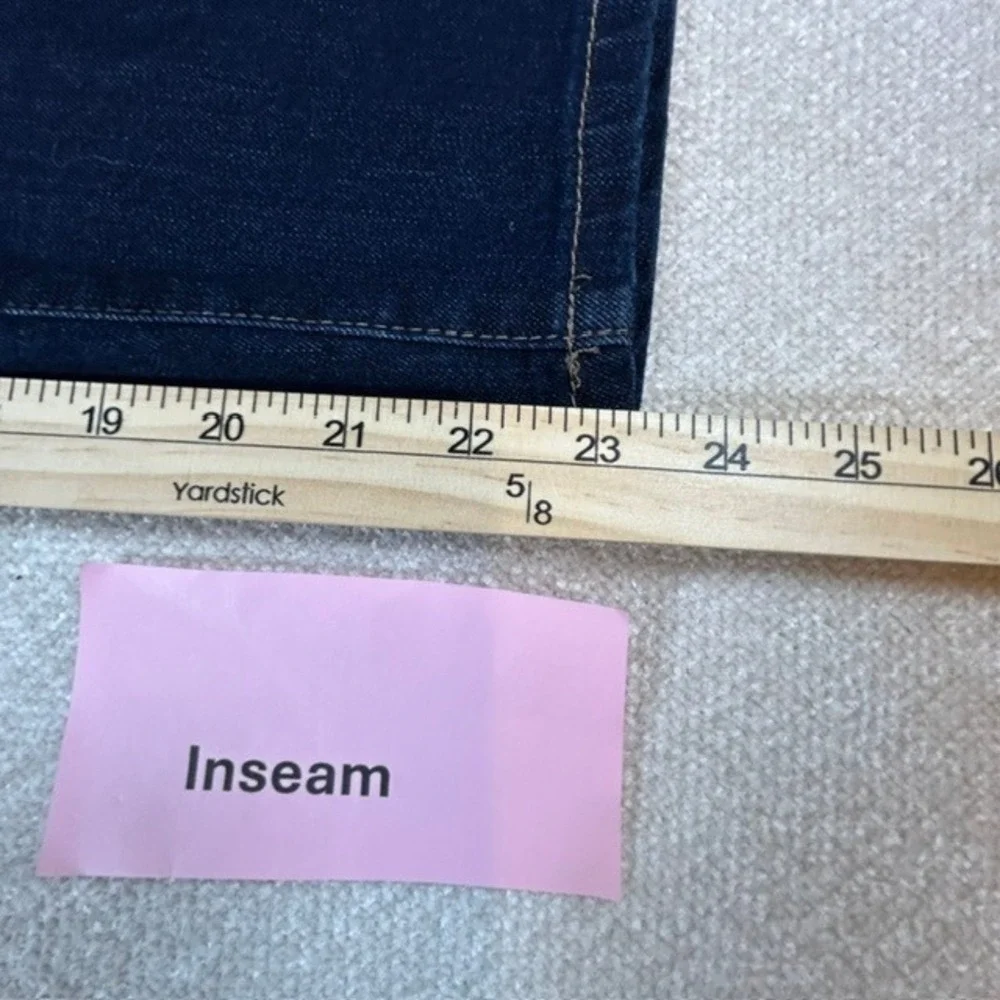 NWT JM Collection Comfort Waistband Tummy Control Stretch Jeans 18 $49 Wide Leg